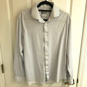 Michael Kors Slim Fit Fine Gauge Knit Shirt L